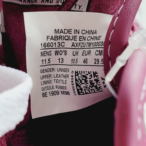 Converse JP Pro Ox Mesa Rose/White NIB - Picture 8 of 8